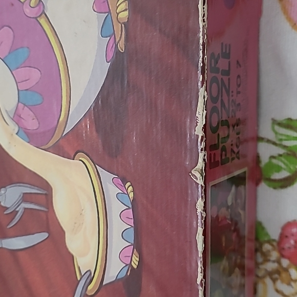 Vintage Disney Beauty and the Beast Floor Puzzle - Picture 3 of 4